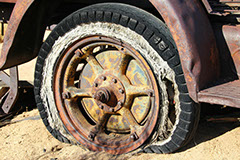 Regular tire maintenance can prevent flat tires